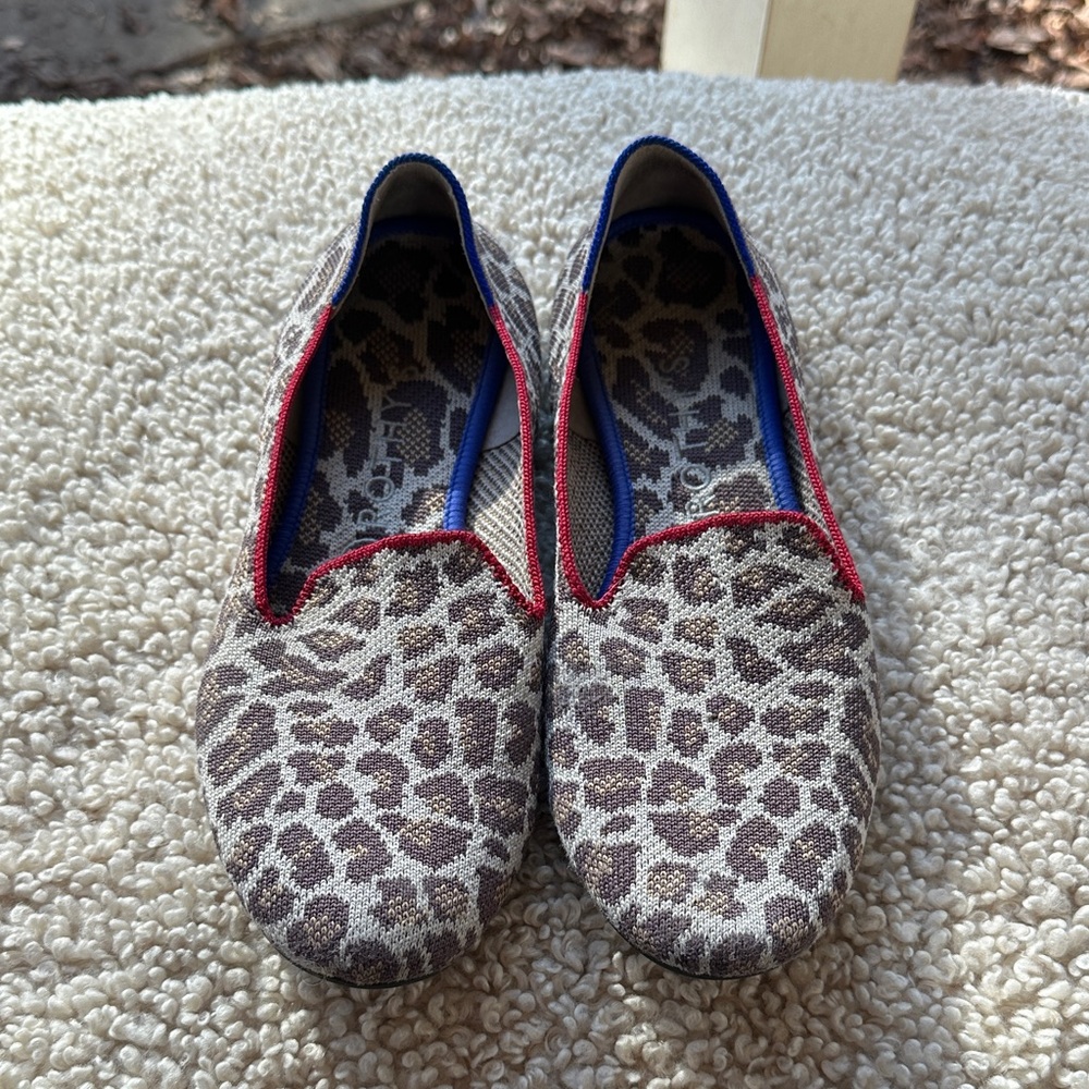 Rothy’s The Loafer Mocha Spot Leopard 9